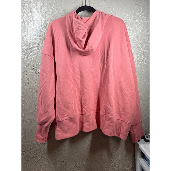 Old Navy Dynamic Fleece Zip Up Hoodie Loose Drawstring Women's Plus Size XXL - Picture 3 of 4